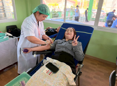 กิจกรรมบริจาคโลหิต ช่วยชีวิตเพื่อมนุษย์ พารามิเตอร์รูปภาพ 5